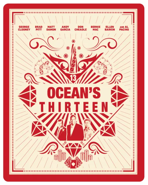 Ocean's Thirteen (4K UHD Blu-ray) Andy Garcia Brad Pitt (PRESALE 2024-04-29)