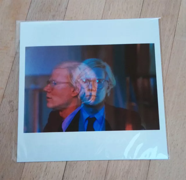 Thomas Hoepker Andy Warhol Double 1981 SIGNED Photo Print Magnum Limited *MINT*