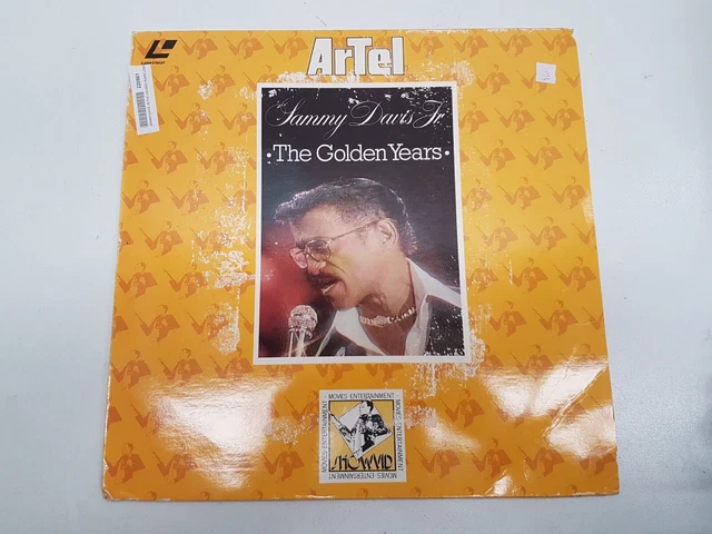 Sammy Davis Jr The Golden Years Laser Disc Laserdisc Ld Secam 625