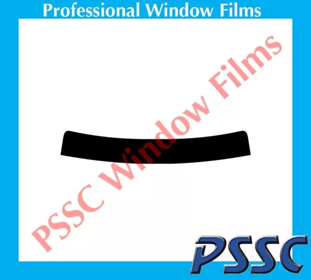 PSSC Pre Cut SunStrip Car Auto Window Films - VW Polo 6 3 Door 2009-2014