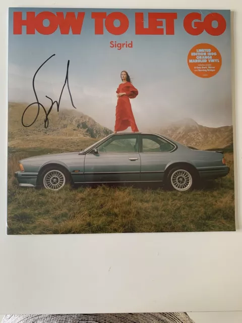 Sigrid How To Let Go Limited SIGNED Orange Vinyl & Poster