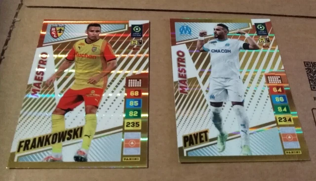 Panini  Adrenalyn  Ligue 1  2023 2024  MAESTRO  N°  400  405