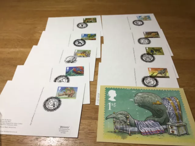 First day covers PHQ 237 2002 Rudyard Kipling just so stories