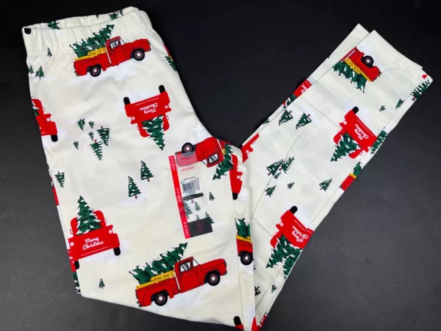 NO BOUNDARIES NOBO Juniors Christmas Tree Truck Holiday Ankle Leggings NWT  $11.21 - PicClick