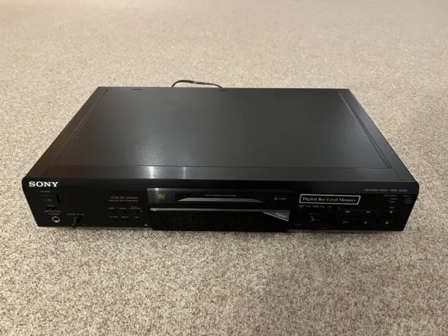 Sony MDS-JE520 - Minidisc Recorder - sehr guter Zustand