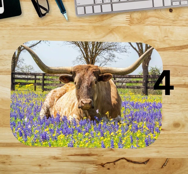 Cow Mouse pad - Ships from USA - 9.25 X 7.75