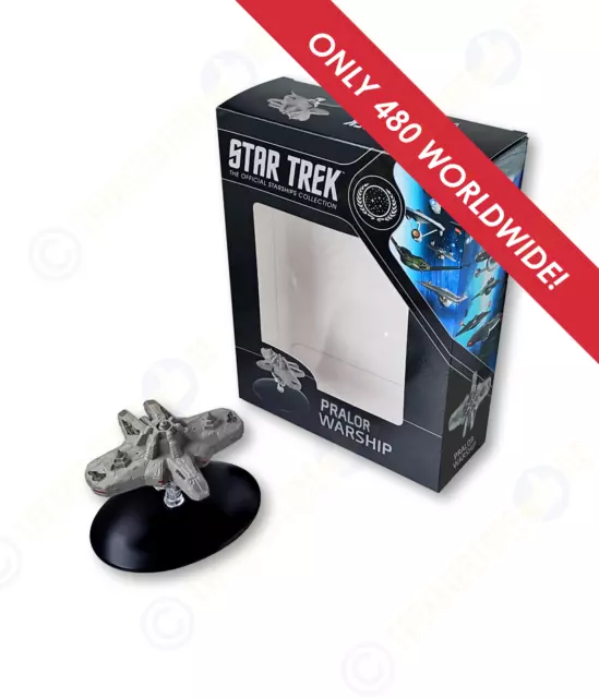 Pralor Warship Rare 1/480 Eaglemoss Star Trek the official starships collection