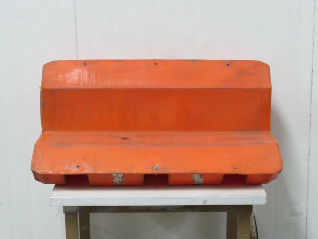 Lot of 10 Orange Warehouse Pillar Guards for Forklifts T183411
