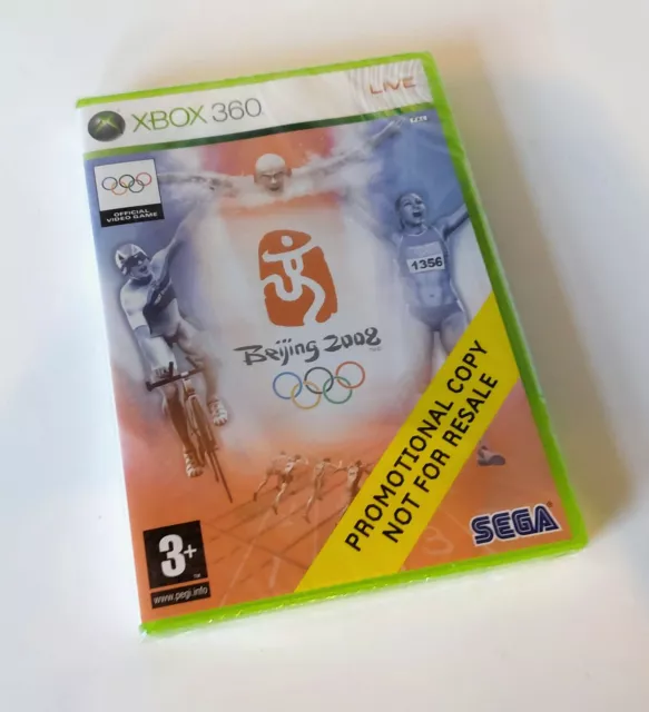 Beijing 2008 Olympics - Xbox 360, New & Sealed, Promotional, Promo Copy