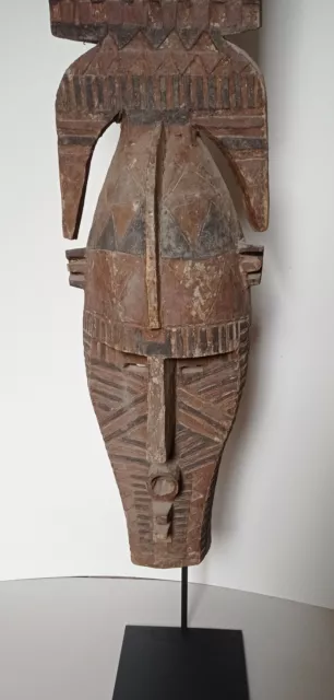 Masque Bambara  Africain Ancien Vintage African Mask Afrique