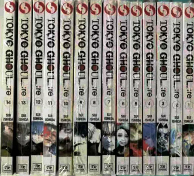 Versione inglese Tokyo Ghoul RE Vol.1-16 set Completo Manga Comics Stagione...