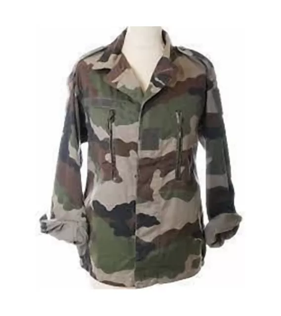 F2 Army Jacket Military Bomber Combat Camouflage Cotton UNISEX Genuine Vintage