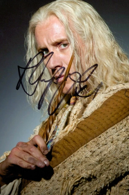 Rhys Ifans Hand Signed 6x4 Photo Harry Potter Amazing Spider-Man Autograph + COA