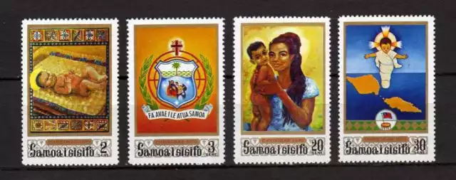 13508) SAMOA I SISIFO 1970 MNH** Christmas Natale