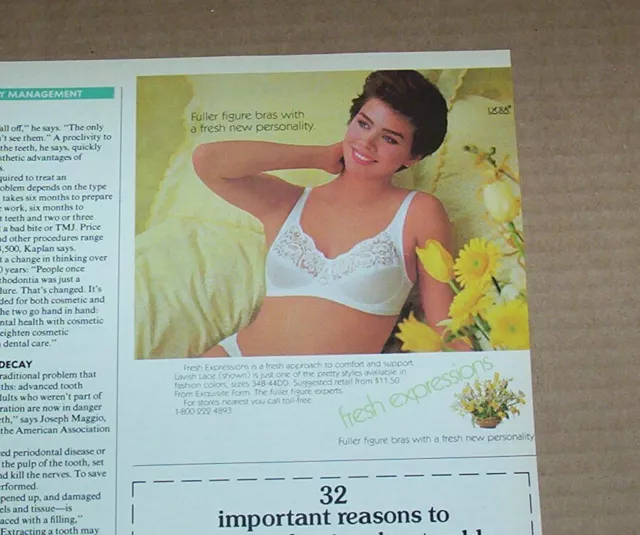 1986 ADVERTISING - Wacoal Panties underwear lingerie vintage SMALL