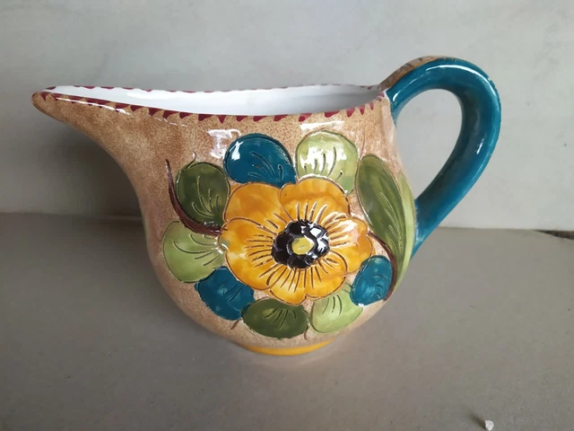 Brocca Di Natale In Ceramica A Tema Gnomo - 18,5 X 17 X 12 Cm, Per Bevande, Cocktail E Decorazione