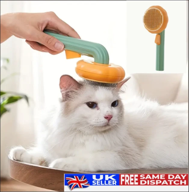 Cat Brushes For Indoor Cats Self-Cleaning Cat Dog Brush