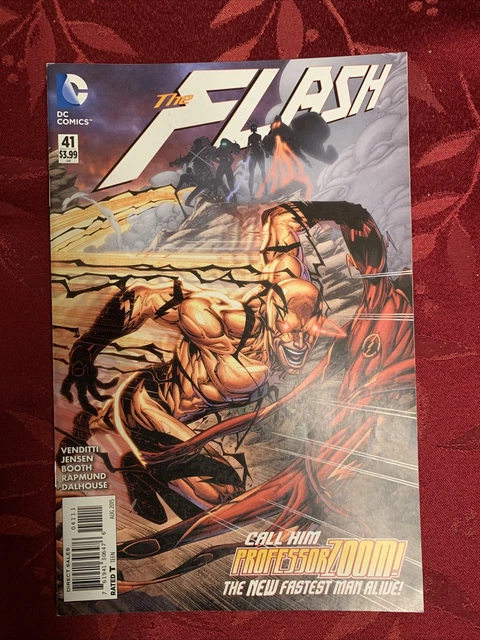 FLASH #41, PROFESSOR ZOOM, VENDITTI, JENSEN, 2015, DC Fine Condition.