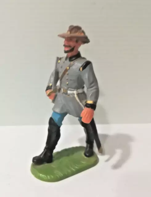 Elastolin  7 cm  Soldat/Offizier  Südstaaten 2