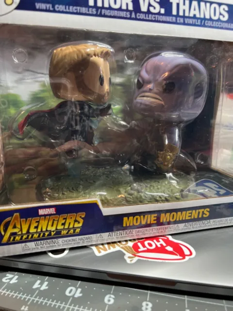 Funko POP! Marvel Avengers: Infinity War Thor vs Thanos #707 Movie Moment