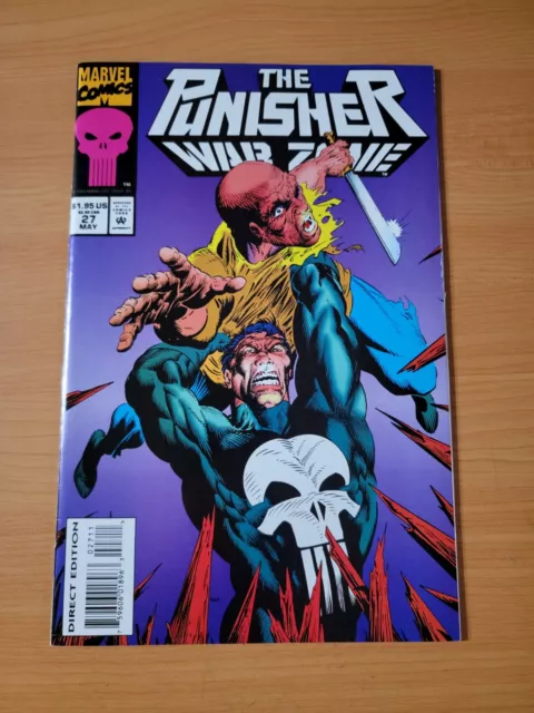 Punisher War Zone #27 Direct Market Edition ~ NEAR MINT NM ~ 1994 Marvel Comics