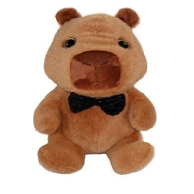 CAPYBARA WITH BOW Tie 21 Cm Sun-Day Brand New Plush Toy Top Quality ...