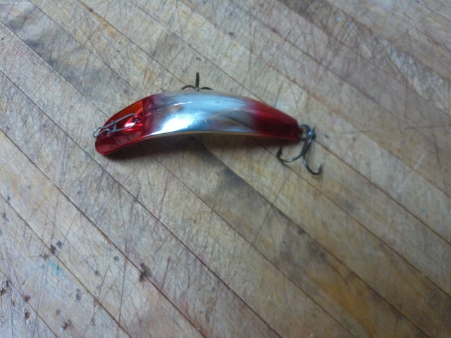 Leurre Luhr-Jensen Kwikfish K13 SCRATCH Avec Rattle - Vert - Pêche En Eau Douce