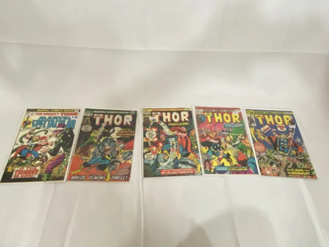 The Mighty Thor comic book lot