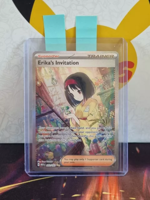 Pokmon TCG Erika´s Invitation Scarlet & Violet - 151 203/165 Holo