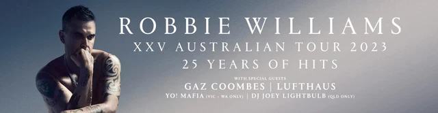 Robbie Williams x2 tickets - A Day on the Green - Reserved Seating 25th November