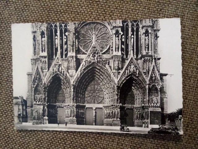 Cpa Reims La Cathédrale
