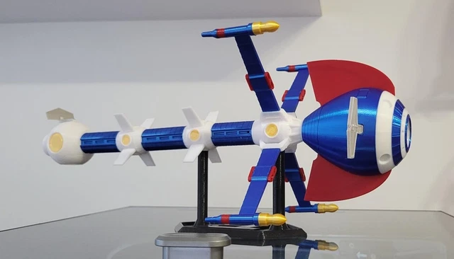 Capitaine Flam - Capitaine Future Cyberlab Comet - Fan Art