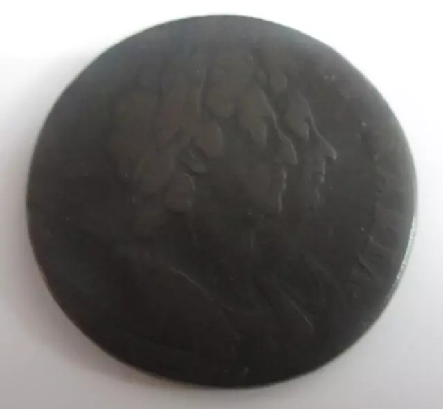 William & Mary 1/2 Half Penny Copper 1694 UK Royal Mint Coin With Flip William & Mary 1/2 Half Penny Copper 1694 UK Royal Mint Coin With Flip