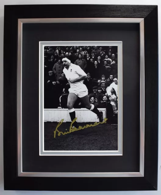 Bill Beaumont Signed 10x8 photo Autograph display England Rugby Framed/Unframed