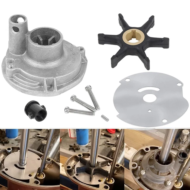 WATER PUMP IMPELLER Kit For Johnson Evinrude BRP OMC 10 15 18 20 25 HP