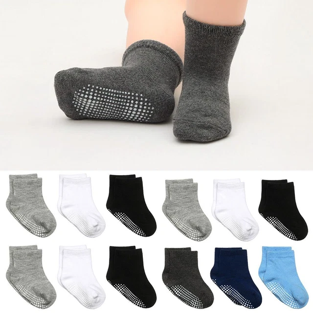 comodo Cotone Calzino antiscivolo Calze da pavimento skid Bambini adulti