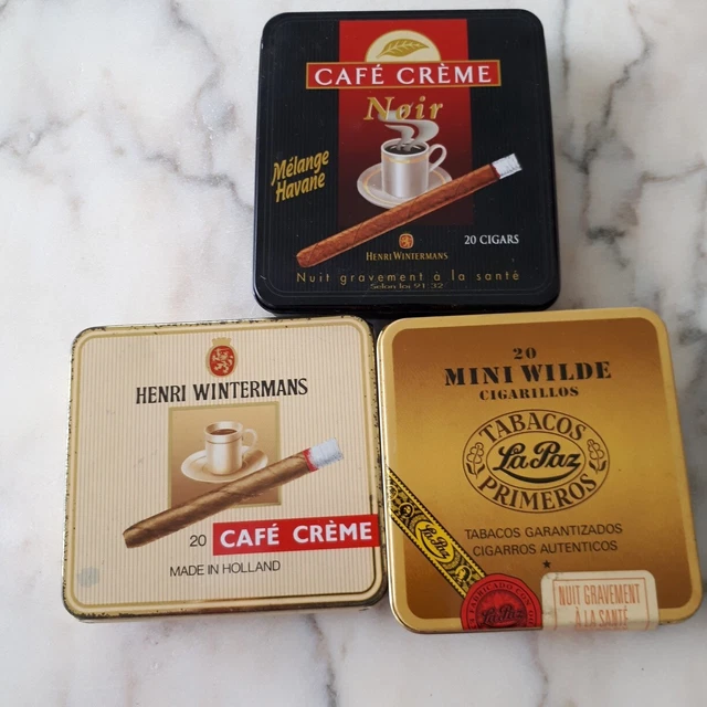 Boites de cigares Henri Wintermans Café Creme LA PAZ