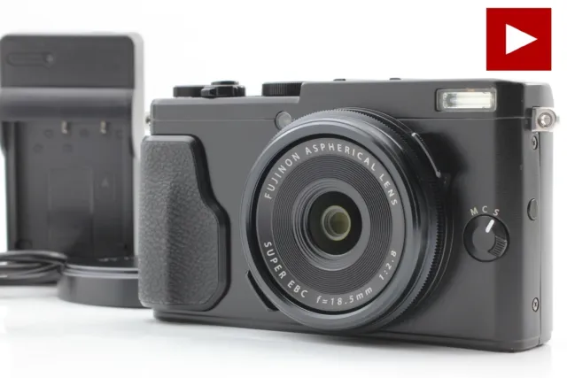 ⏯[Almost MINT] Fujifilm Fuji X70 16.3MP Compact Digital Camera Black From JAPAN