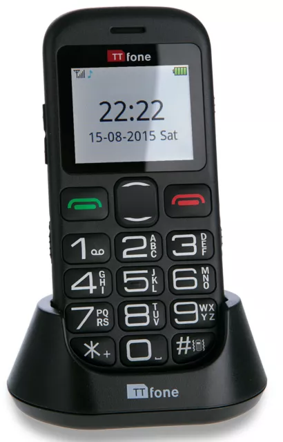 TTfone Jupiter 2 Big Button Senior Mobile Phone Elderly Gift Easy To Use Simple