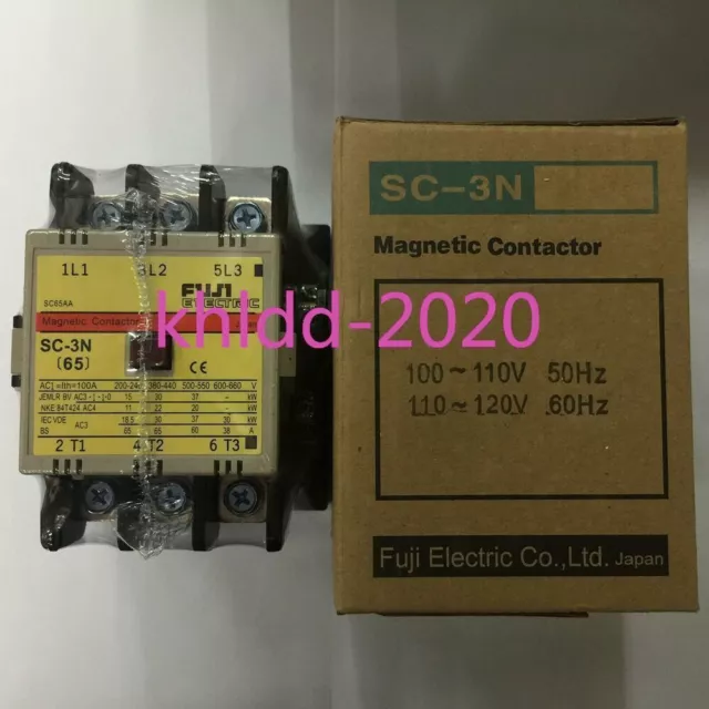 Fuji SC-3N AC110V Contactor 1PC New SC3N