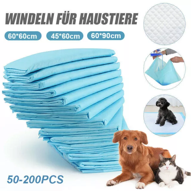 Trainingsunterlagen Welpenunterlagen Hunde Toilette Welpen Hundeklo Puppy Pads