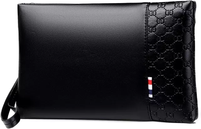 A QMZL POCHETTE UOMO Borsello Uomo a Mano da Polso Nera Il Nuovo Borsa uomo Pell EUR 26 95 PicClick IT