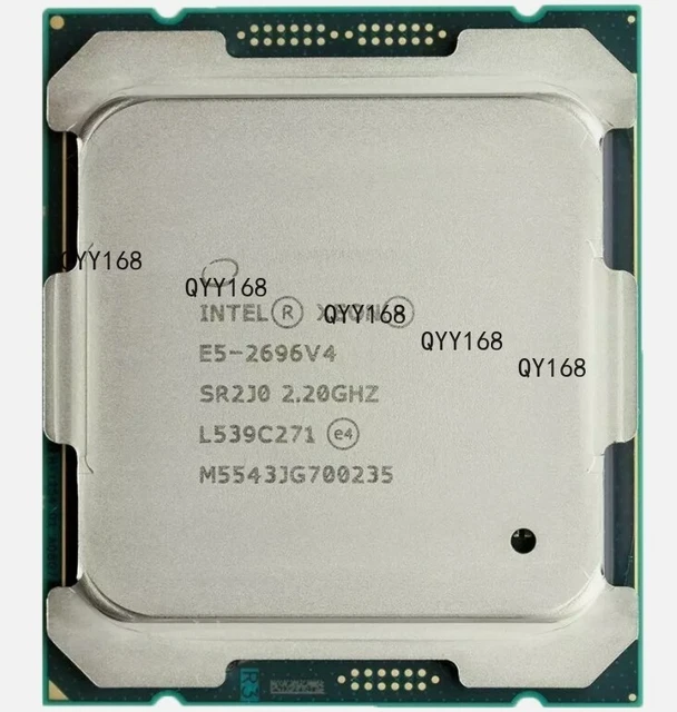 Intel Xeon E5-2696 V4 2.20GHz 22-Core LGA2011-3 Processor Similar to E5-2699 V4 Intel Xeon E5-2696 V4 2.20GHz 22-Core LGA2011-3 Processor Similar to E5-2699 V4