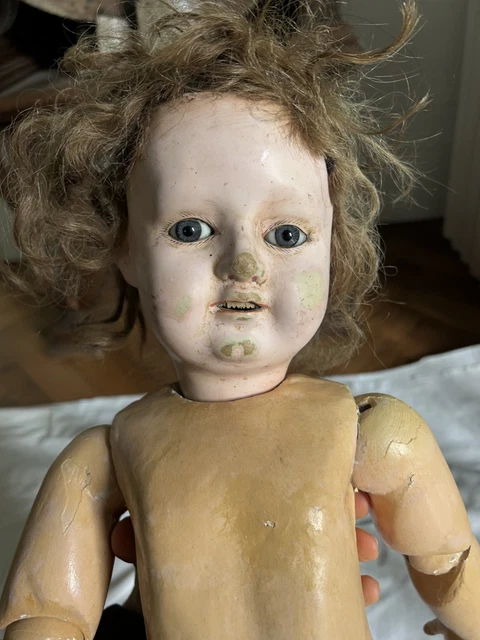 Poupée Ancienne en Porcelaine Steiner Figure A Le Petite