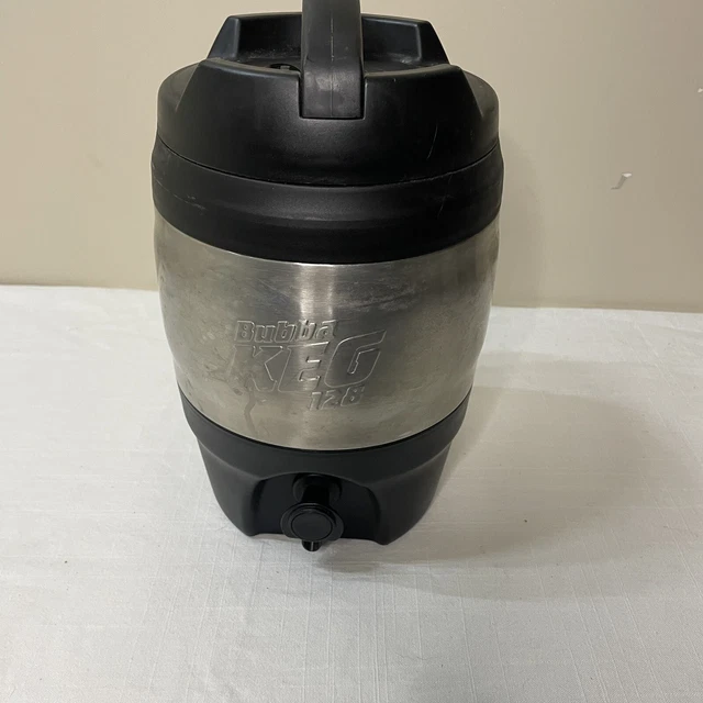 Bubba Keg 128oz 3.8L Stainless Steel Black Large Thermos with Spout Insulated