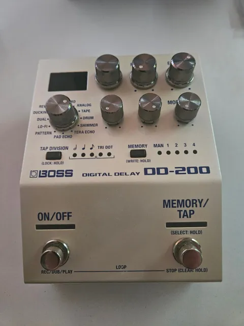 BOSS DD-200 Digital Delay | Pédale d'effet guitare électrique