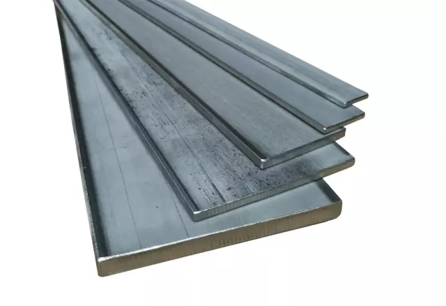 Aciers Plats Inox 1.4301 Longueur 1500mm (150cm) De 20x3mm Jusqu'À 100x10mm
