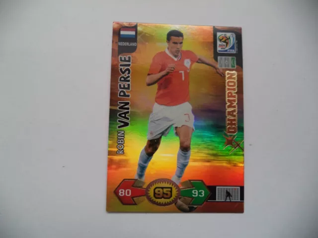 Panini Adrenalyn XL 2010 Robin van Persie Champion World Cup South Africa WM WC