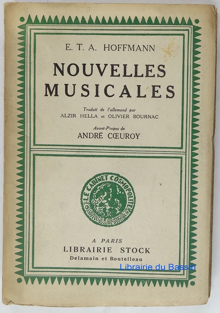 Nouvelles musicales E.-T.-A. Hoffmann 1929 EO