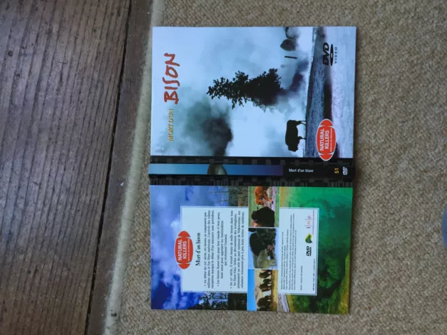 DVD DOCUMENTAIRE animaux natural killers 51 mort d un bison